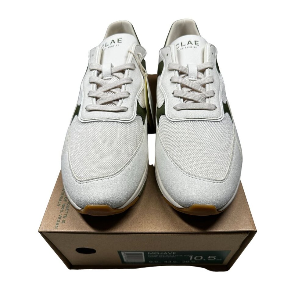 CLAE Mojave Sneakers Lace-Up Mens Size 10.5 Olive NEW - Picture 10 of 13